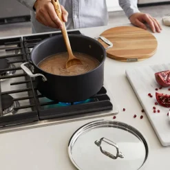 Outlet Acacia Wood Trivet and Spoon; 2 Piece Set Kitchen Accessories