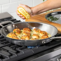 Discount Collective Cookware, G5® Graphite Core Skillet with Lid, 12.5 inch Fry Pans & Skillets