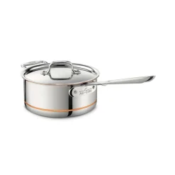 Outlet Copper Core 5-ply Bonded Cookware, Sauce Pan 3 Quart | Sauce Pans & Sauciers