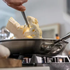 Clearance D5 Brushed Pro Nonstick 5-ply Bonded Cookware, Fry Pan, 10 inch Fry Pans & Skillets
