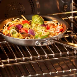 Sale D5 Brushed Pro Nonstick 5-ply Bonded Cookware, Fry Pan, 8 inch Fry Pans & Skillets
