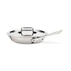 Clearance D5 Polished Pro Nonstick 5-ply Bonded Cookware, Fry Pan with Lid, 10 inch Fry Pans & Skillets