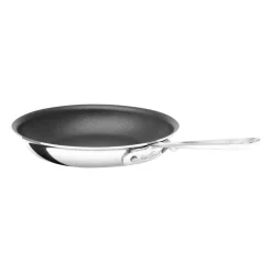 New D5 Polished Pro Nonstick 5-ply Bonded Cookware, Fry Pan, 12 inch Fry Pans & Skillets