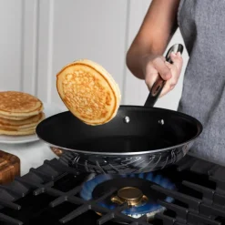 New D3 Pro Nonstick 3-ply Bonded Cookware, Fry pan Set, 8 and 10 inch Cookware Sets