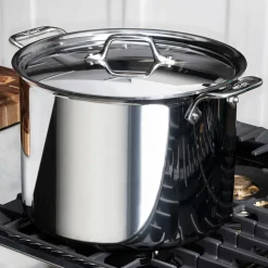 Sale D3 12-Quart Stainless Steel Stock Pot | Soups & Stockpots