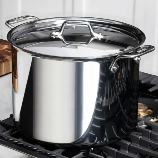 Sale D3 12-Quart Stainless Steel Stock Pot | Soups & Stockpots