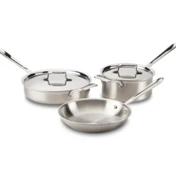 Online D5 Stainless 5 Piece Cookware Set | 5 Piece Pan Set | Cookware Sets