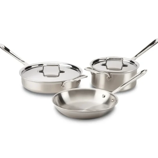 Online D5 Stainless 5 Piece Cookware Set | 5 Piece Pan Set | Cookware Sets