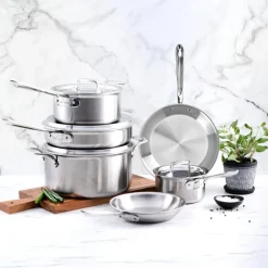 Online D5 Stainless 5 Piece Cookware Set | 5 Piece Pan Set | Cookware Sets
