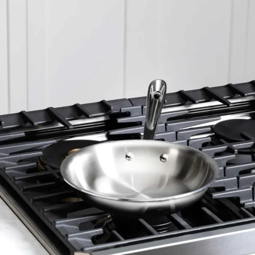 Hot D3 Stainless 3-Ply 8 Inch Fry Pan | Stainless Steel Fry Pan | Fry Pans & Skillets