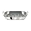 Sale D3 Stainless 3-Ply Bonded Cookware, Large Flared Roaster Roasters