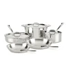 Best D3 Stainless 3-Ply Bonded Cookware Set, 8 Piece Set Cookware Sets