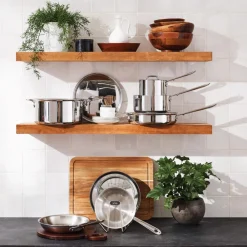 Best D3 Stainless 3-Ply Bonded Cookware Set, 8 Piece Set Cookware Sets