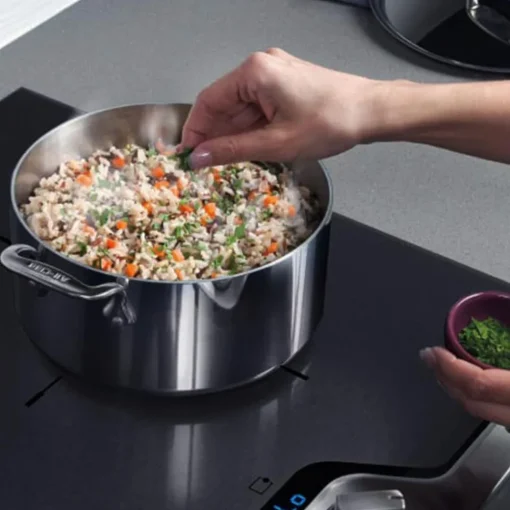 Best D3 Stainless 3-Ply Bonded Cookware Set, 8 Piece Set Cookware Sets