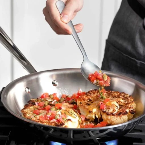 Discount D3 Stainless 3-ply Bonded Cookware Set, 10 piece Set Cookware Sets