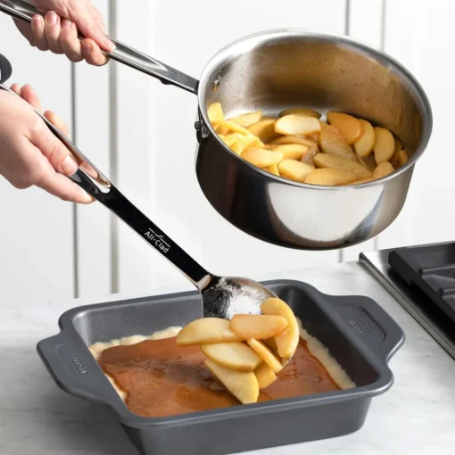 Online D3 Stainless 3-Ply Bonded Cookware, Sauce Pan with Lid, 3 quart Sauce Pans & Sauciers