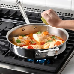 Hot D3 Stainless 3-ply Bonded Cookware Set, 10 piece Set Cookware Sets