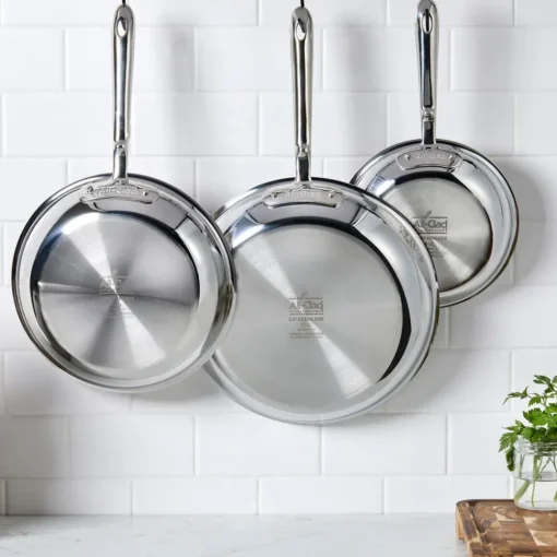 Hot D3 Stainless 3-ply Bonded Cookware Set, 10 piece Set Cookware Sets