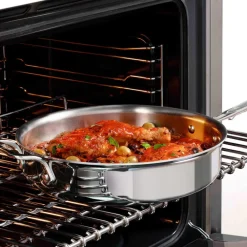 Clearance D3 Stainless 3-ply Stainless Steel Saute Pan, 4 quart | Saute Pans