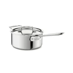 Best D5 Stainless Polished 3 Quart Sauce Pan | 3 Qt Pan | Sauce Pans & Sauciers