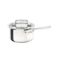 Best D5 Stainless Polished 5-ply 1.5 Quart Saucepan | Sauce Pans & Sauciers