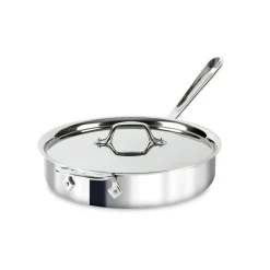 Online D3 Stainless Steel Sauteuse Pan | 3 QT Saute Pan | Saute Pans