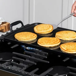 Fashion Enameled Cast Iron, Plancha, 11 x 19 Inch Griddle & Grill Pans | Enameled Cast Iron
