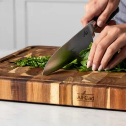 New Forged Knives 2 Piece Set; Cutting Board & 8 inch Chef's Knife Knives | Kitchen Accessories