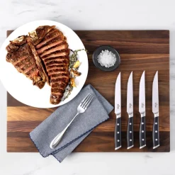 Outlet Forged Knives | Steak Knife Set | 4 Piece Set | Knives