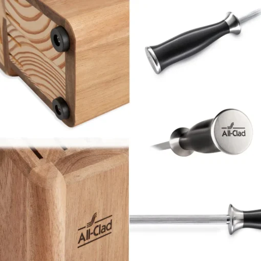 Online Forged Knives, Knife Block Set, 7 Piece | Knives