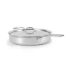 Discount G5® Graphite Core Stainless Steel 5-ply Bonded Cookware, Sauté Pan with Lid, 6 quart Saute Pans