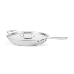 Fashion G5® Graphite Core Stainless Steel Skillet with Lid, 12.5 inch | Fry Pans & Skillets