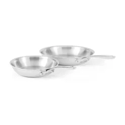 Sale G5® Graphite Core Stainless Steel 2 Piece Skillet Set, 8.5 & 10.5inch | Fry Pans & Skillets