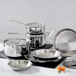 Hot G5® Graphite Core Stainless Steel 10 Piece Set | Cookware Sets