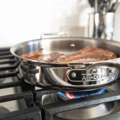 Discount G5® Graphite Core Stainless Steel Sauté Pan with Lid, 3 quart | Saute Pans