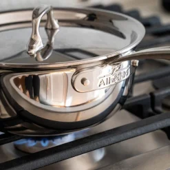 Fashion G5® Graphite Core Stainless Steel Saucier with Lid, 2.5 quart | Sauce Pans & Sauciers