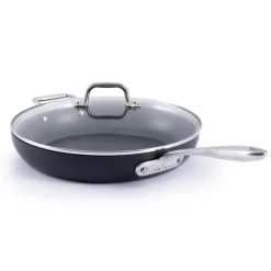 Best HA1 Expert Cookware, Nonstick Fry Pan with Lid, 12 inch Fry Pans & Skillets