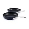 Online HA1 Expert Cookware, Nonstick 2 Piece Fry Set, 10 & 12 inch Cookware Sets