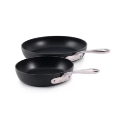 Sale HA1 Expert Cookware, Nonstick 2 Piece Fry Set, 8 & 10 inch Cookware Sets