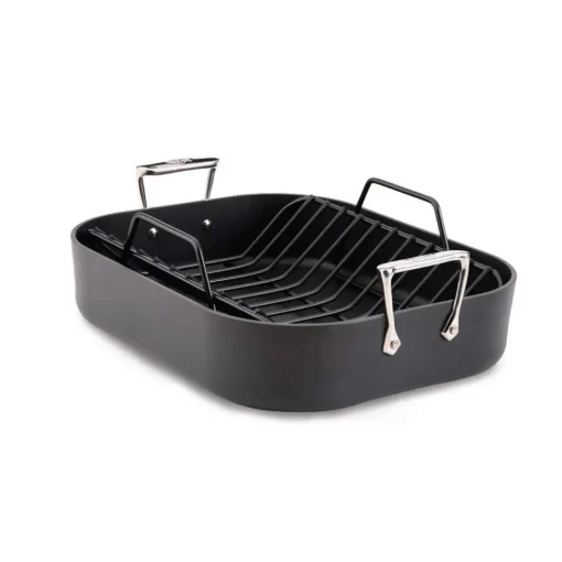 Online HA1 Expert Cookware, Nonstick Roaster with Rack, 13 x 16 inches Roasters