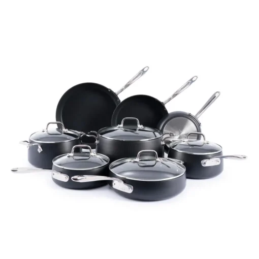 Fashion HA1 Expert Nonstick Cookware Set, 13 Piece Cookware Sets