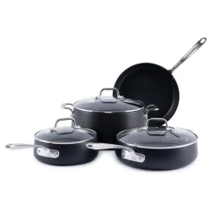 Sale HA1 Expert Nonstick Cookware Set, 7 Piece Cookware Sets