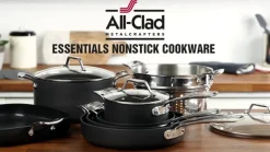 Fashion Hard Anodized Nonstick Cookware Set, 12 piece Set Cookware Sets