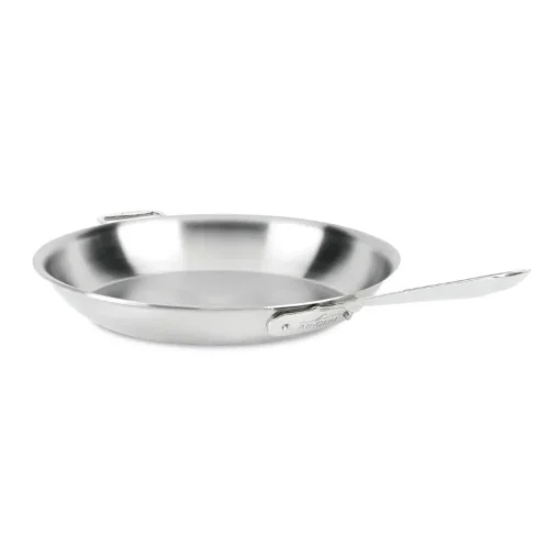 Outlet 14-Inch Fry Pan / D5 Polished Stainless Steel Perfection Fry Pans & Skillets