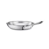 Hot 10-Inch Fry Pan / D5 Polished Stainless Steel Precision Cooking Fry Pans & Skillets