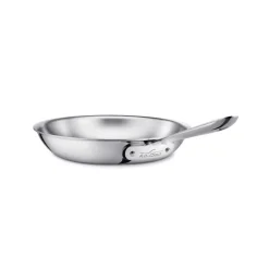 Hot 10-Inch Fry Pan / D5 Polished Stainless Steel Precision Cooking Fry Pans & Skillets