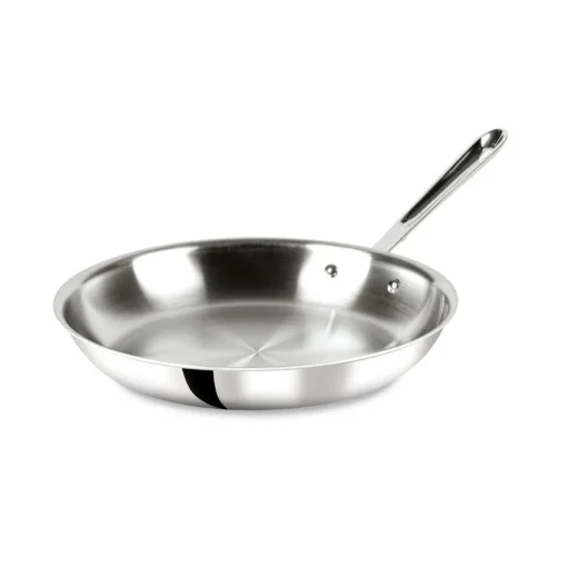 Outlet 12-Inch Fry Pan / D3, 3-Ply Stainless Masterpiece Fry Pans & Skillets