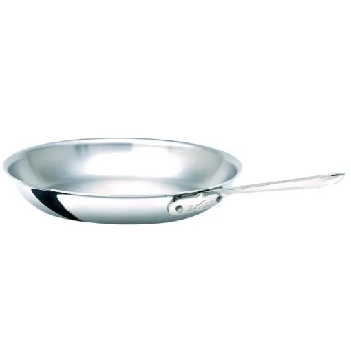 Hot 12-Inch Fry Pan / D5 Polished Stainless Steel Masterpiece Fry Pans & Skillets