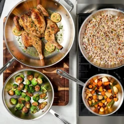 Best 14-Inch Fry Pan with Lid / Big Batches, Big Flavours Fry Pans & Skillets