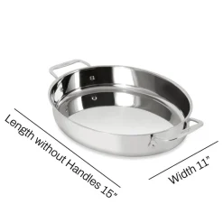Sale 15-Inch Oval Baker / Bake, Roast and Serve in Style Kitchen Accessories